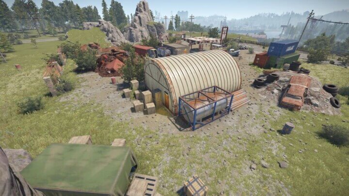 Rust Abandoned Gas Station All Products