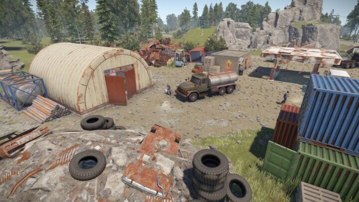 Rust Abandoned Gas Station All Products