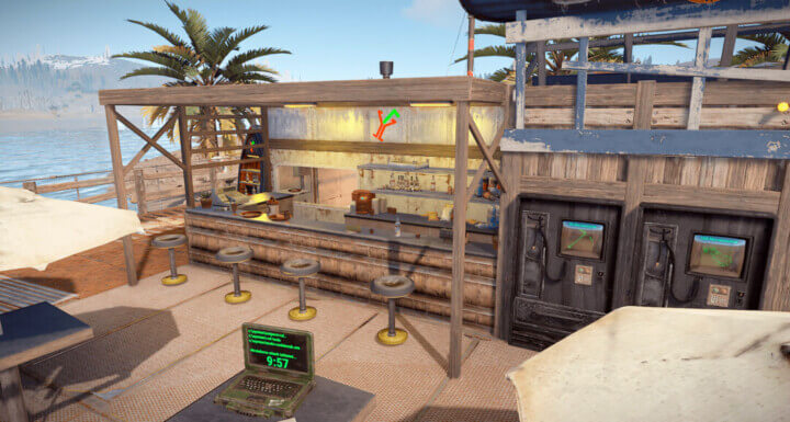 Rust Seaside safe bar All Products