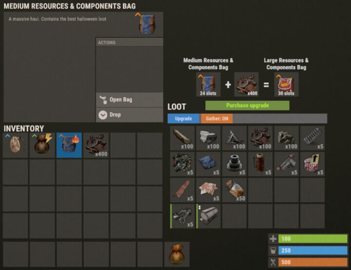 Rust Bag of Holding All Products