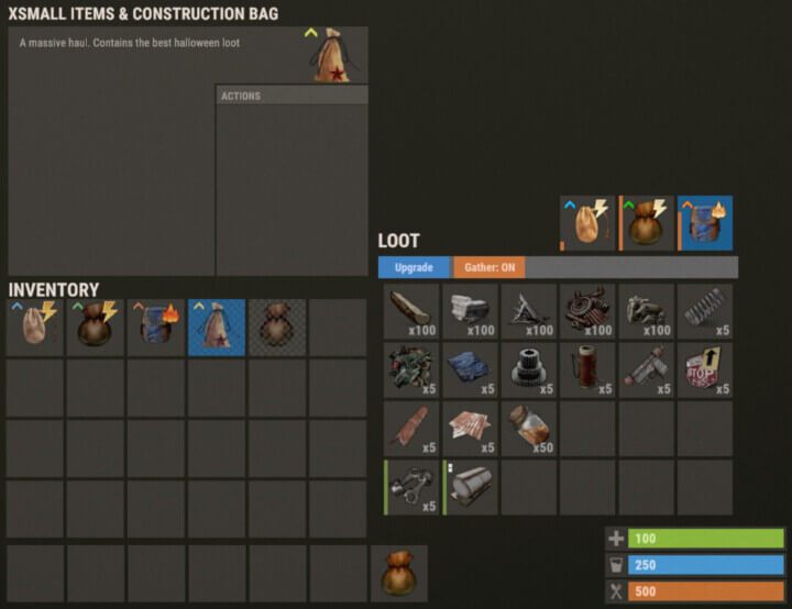 Rust Bag of Holding All Products