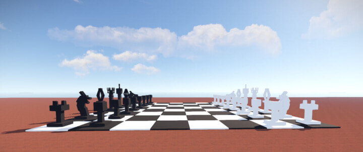 Rust Gigantic Chess Board Prefabs