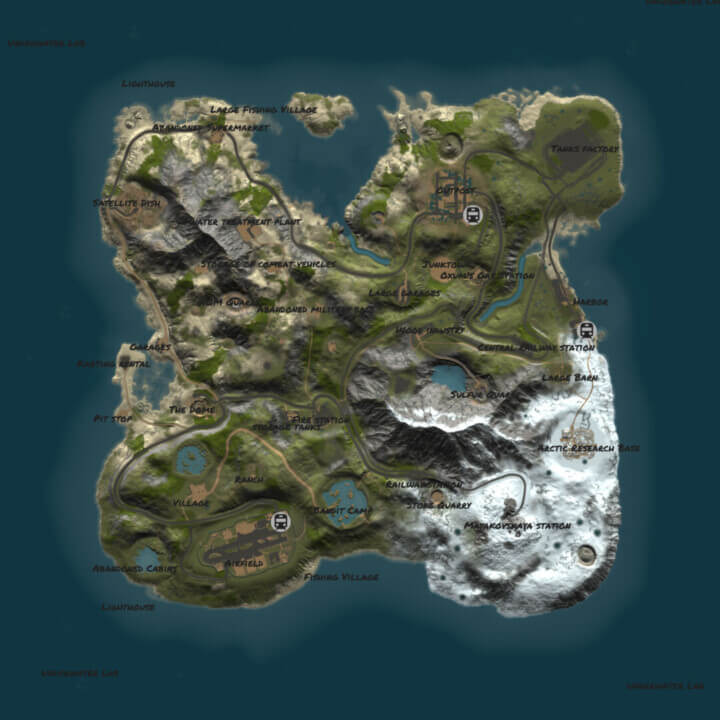 Rust Bundle of 4 Maps | 2500 SIZE All Products