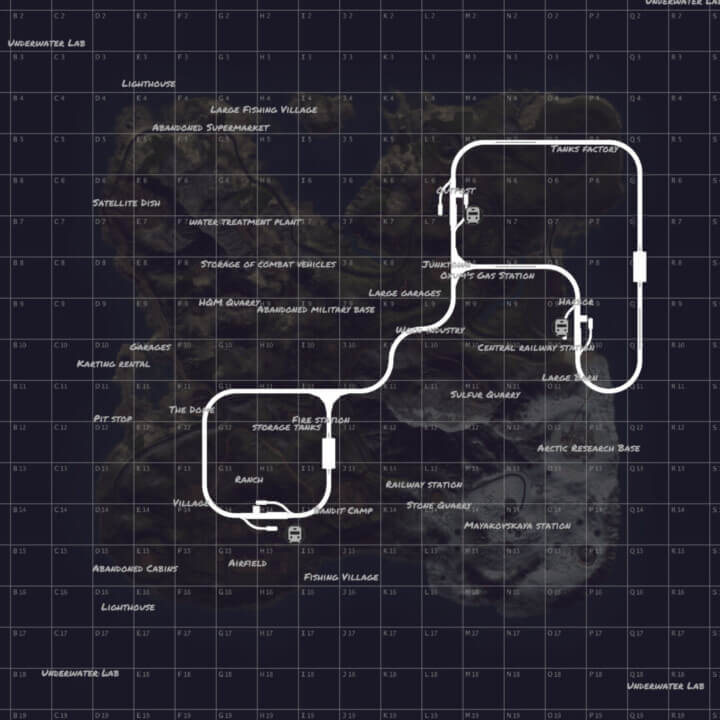 Rust Bundle of 4 Maps | 2500 SIZE All Products