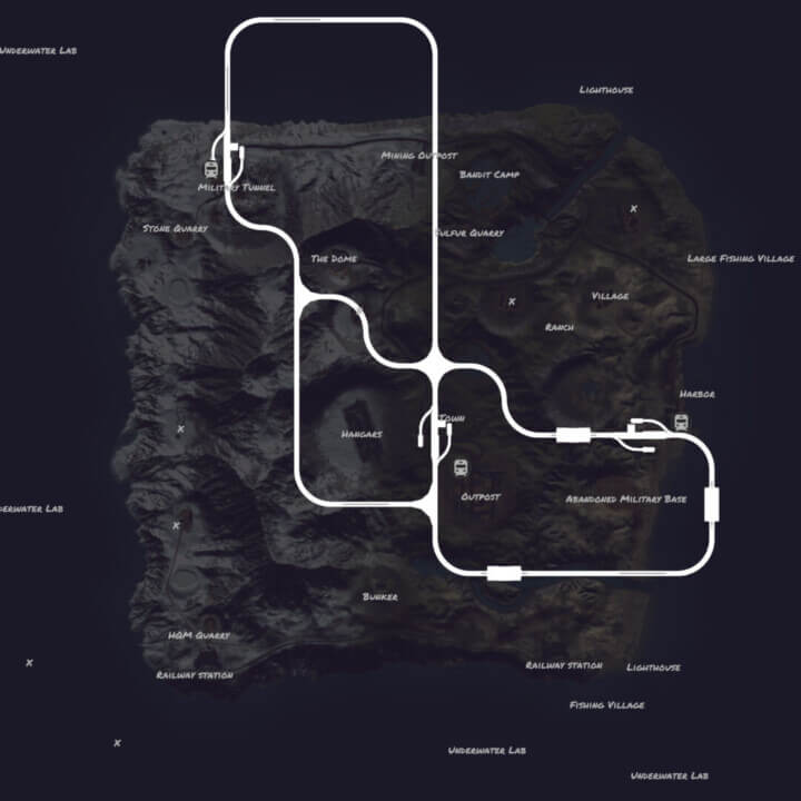 Rust Bundle of 4 Maps | 2500 SIZE All Products