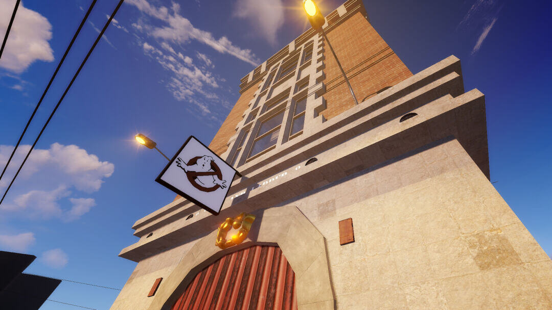 Ghostbusters Barracks Monument - Lone Design