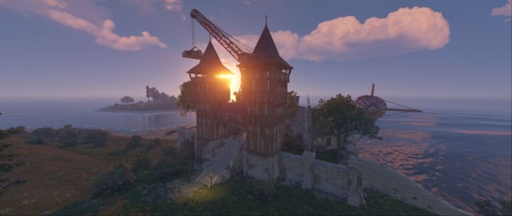 Rust Medieval All In One (Outpost, Bandit, Stables & Fishing Village) All Products