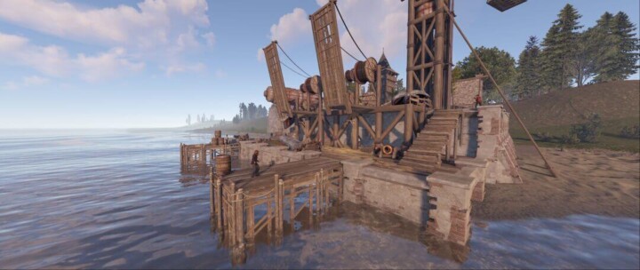 Rust Medieval All In One (Outpost, Bandit, Stables & Fishing Village) All Products