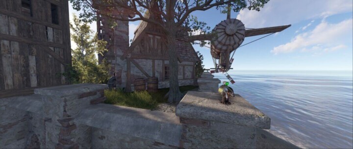 Rust Medieval All In One (Outpost, Bandit, Stables & Fishing Village) All Products