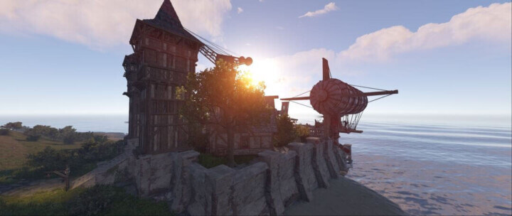 Rust Medieval All In One (Outpost, Bandit, Stables & Fishing Village) All Products