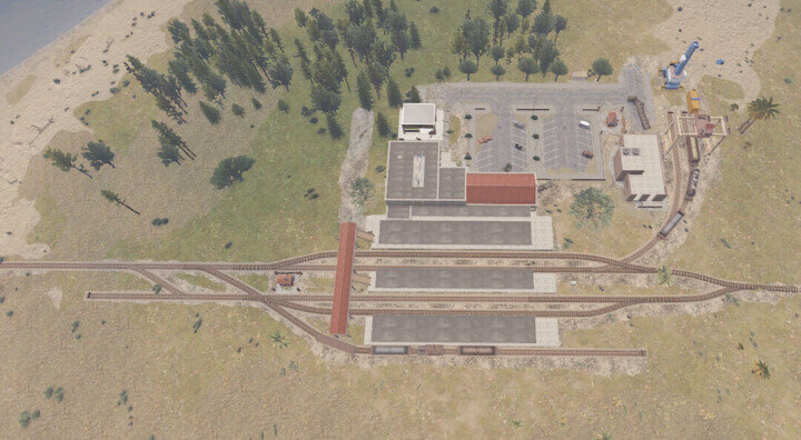 Rust Cobalt Train Station All Products