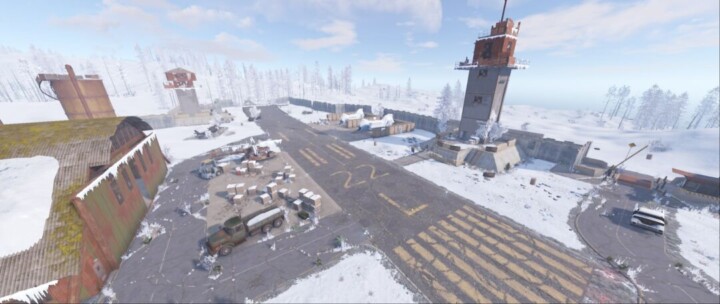 Mini Arctic Airfield (Nuclear Winter Edition) 11 Rust Mini Arctic Airfield All Products