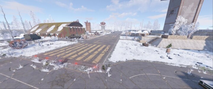 Mini Arctic Airfield (Nuclear Winter Edition) 12 Rust Mini Arctic Airfield All Products