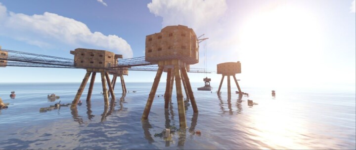 Rust Maunsell Sea Forts All Products