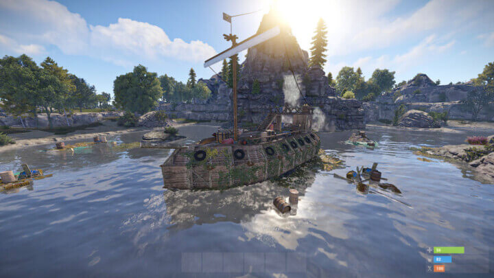 Rust Thieves Bay - ONE GRiD map All Products