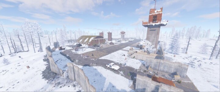 Mini Arctic Airfield (Nuclear Winter Edition) 3 Rust Mini Arctic Airfield All Products