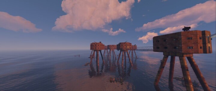 Rust Maunsell Sea Forts All Products