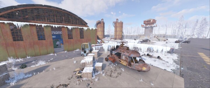 Mini Arctic Airfield (Nuclear Winter Edition) 4 Rust Mini Arctic Airfield All Products
