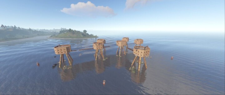 Rust Maunsell Sea Forts All Products
