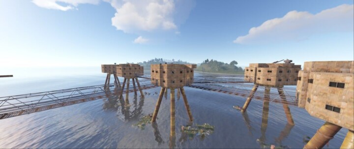 Rust Maunsell Sea Forts All Products