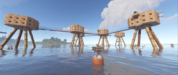 Rust Maunsell Sea Forts All Products