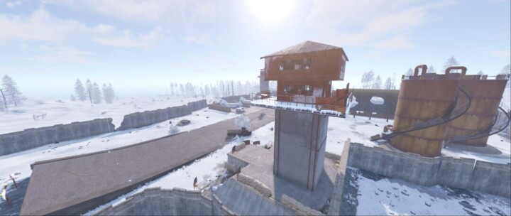 Mini Arctic Airfield (Nuclear Winter Edition) 8 Rust Mini Arctic Airfield All Products