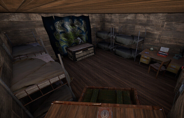 Rust Jolly Roger Prefabs