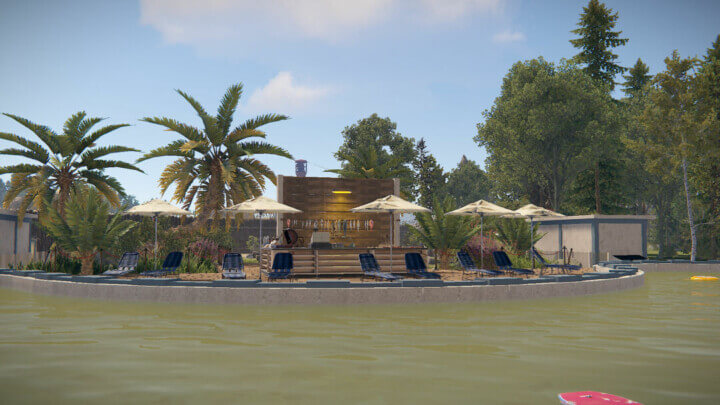 Rust Paradise Town - Safe Zone Prefabs