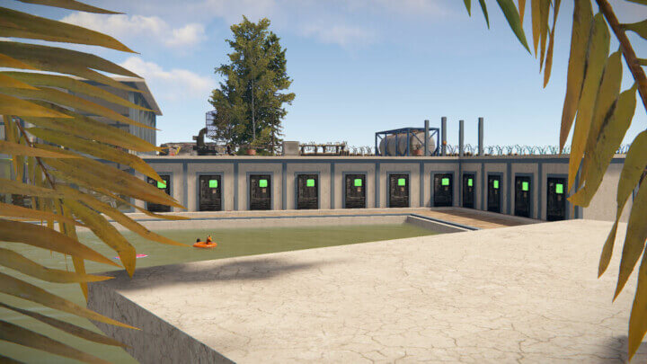 Rust Paradise Town - Safe Zone Prefabs