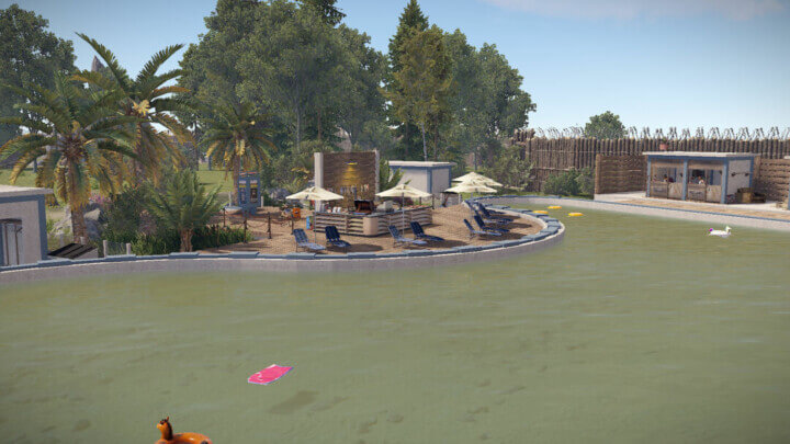 Rust Paradise Town - Safe Zone Prefabs