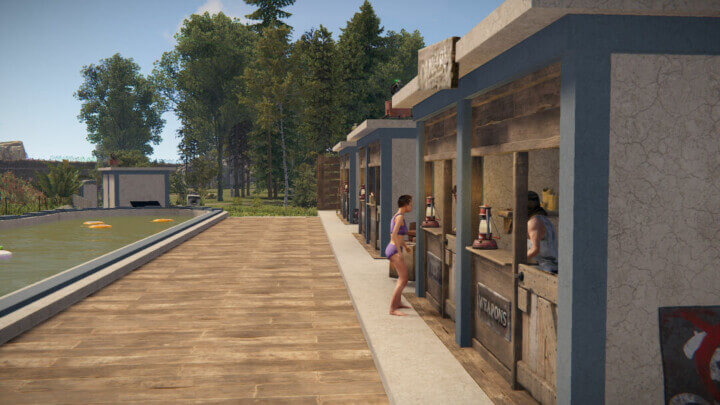 Rust Paradise Town - Safe Zone Prefabs