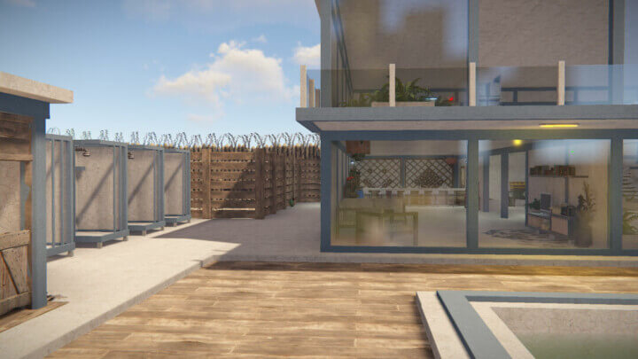 Rust Paradise Town - Safe Zone Prefabs