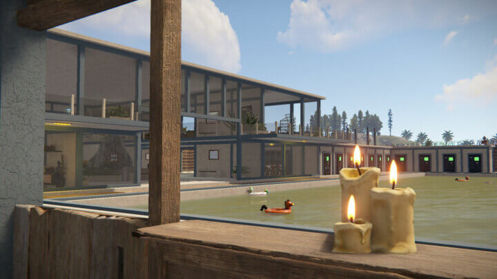 Rust Paradise Town - Safe Zone Prefabs