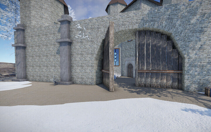 Rust Giant's Castle Prefabs