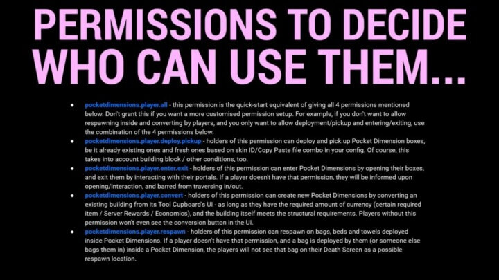 Rust Pocket Dimensions All Products