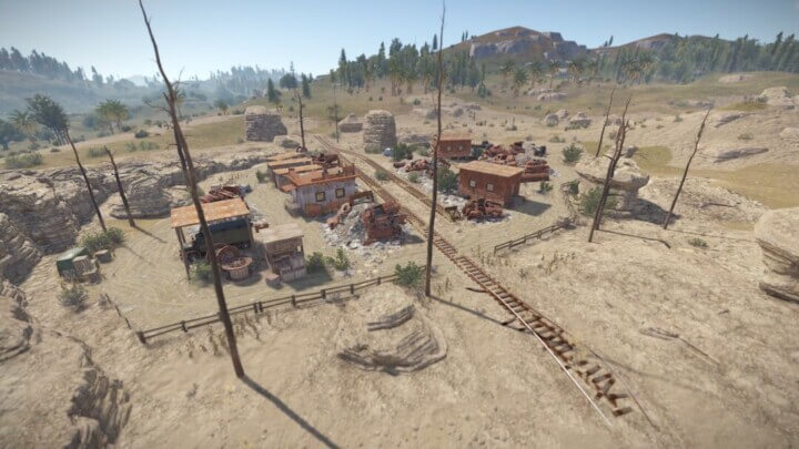 Rust Bundle of 6 monuments (PACK 5) Prefabs