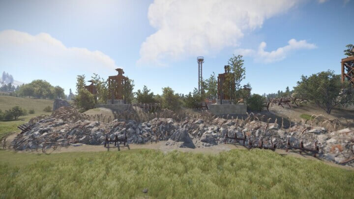 Rust Bundle of 6 monuments (PACK 5) Prefabs