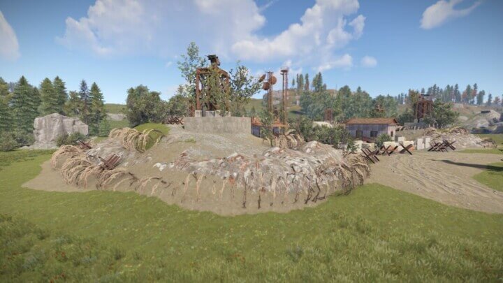 Rust Bundle of 6 monuments (PACK 5) Prefabs