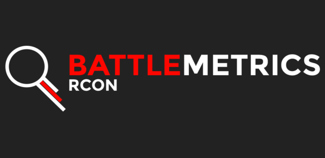 BattleMetrics logo and Rust server management interface