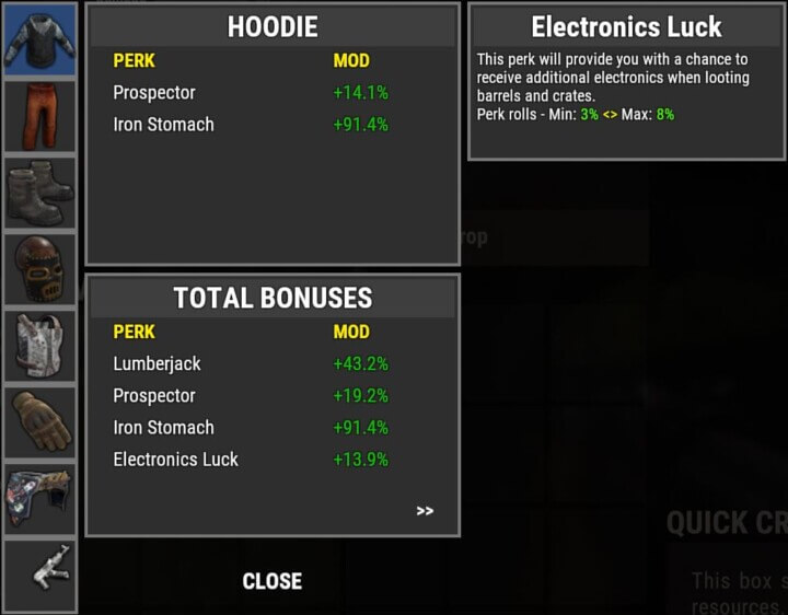 Rust Item Perks All Products