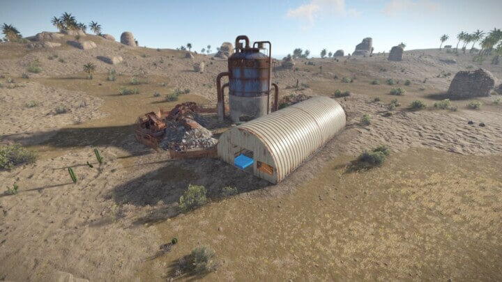 Rust Bundle of 11 places to build a base Prefabs