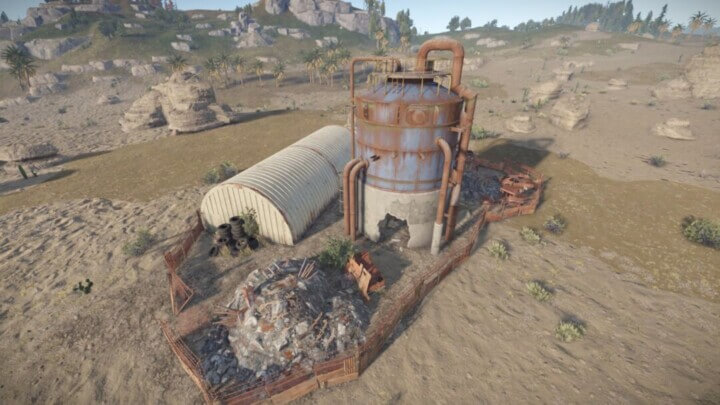 Rust Bundle of 11 places to build a base Prefabs