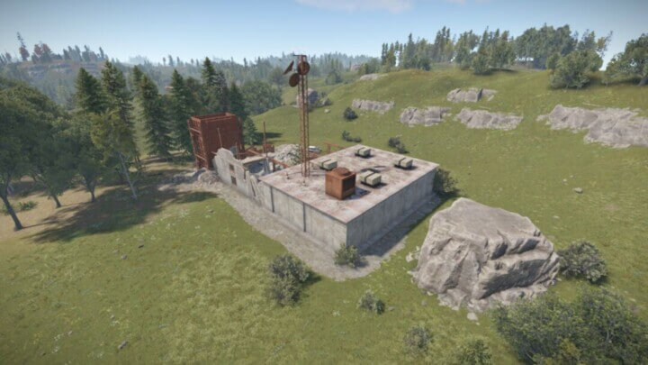 Rust Bundle of 11 places to build a base Prefabs