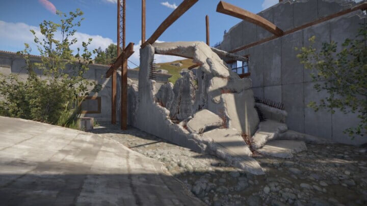 Rust Bundle of 11 places to build a base Prefabs