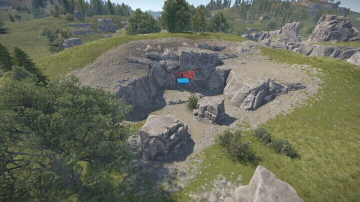 Rust Bundle of 11 places to build a base Prefabs