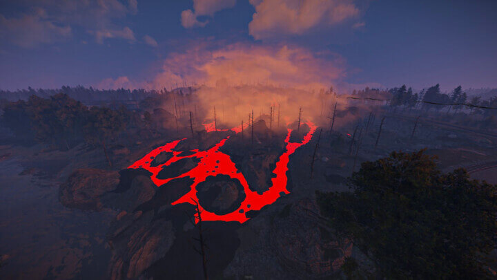 Rust Burnt Island: Volcano Disaster All Products