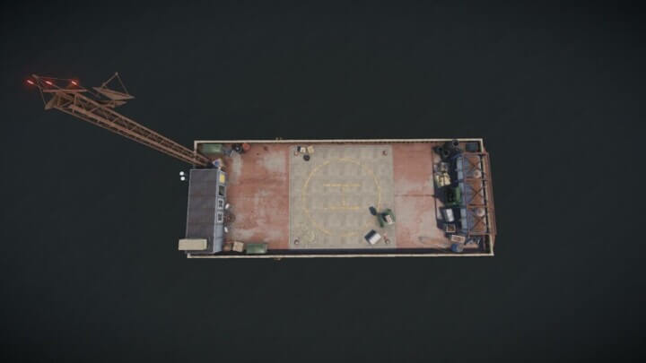 Rust Raidable Base Event Islands + Barge Prefabs