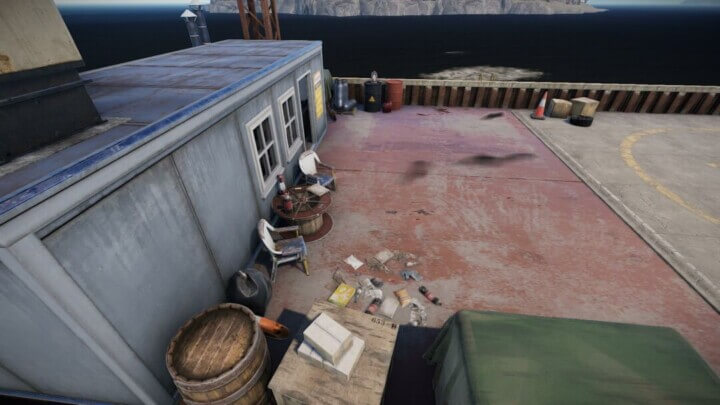 Rust Raidable Base Event Islands + Barge Prefabs