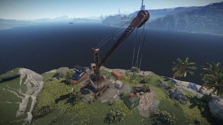 Rust Raidable Base Event Islands + Barge Prefabs