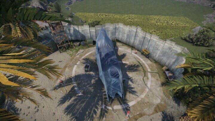 Rust Raidable Base Event Islands + Barge Prefabs